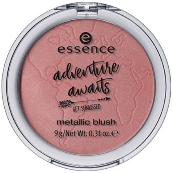 Essence Adventure Awaits metalická tvárenka 01 Wanderlust Feeling 9 g