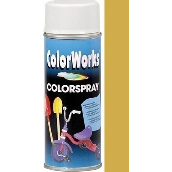 Color Works Colorsprej 918522 zlatý chróm akrylový lak 400 ml
