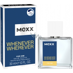 Mexx Whenever Wherever for Him toaletná voda pre mužov 30 ml