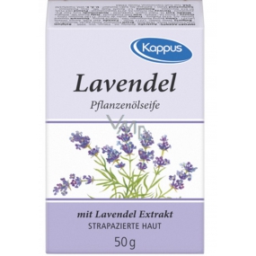 Kappus Lavendel - Levanduľa relaxačné toaletné mydlo 50 g