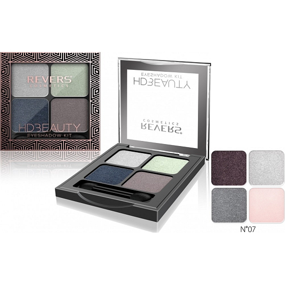 Reverz HD Beauty Eyeshadow Kit paletka očných tieňov 07 4 g