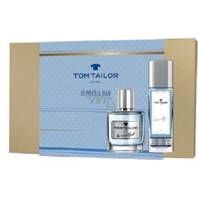 Tom Tailor Be Mindful Man toaletná voda 30 ml + parfumovaný deodorant sklo 75 ml, darčeková sada