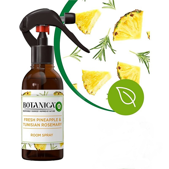 Air Wick Botanica Čerstvý ananás a tuniský rozmarín osviežovač vzduchu sprej 237 ml