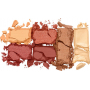 Rimmel London Mini Power Palette paletka očných tieňov, pery a tváre 006 Fierce 6,8 g