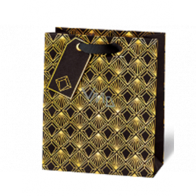 BSB Luxusná darčeková papierová taška 23 x 19 x 9 cm Art Deco LDT 412 - A5