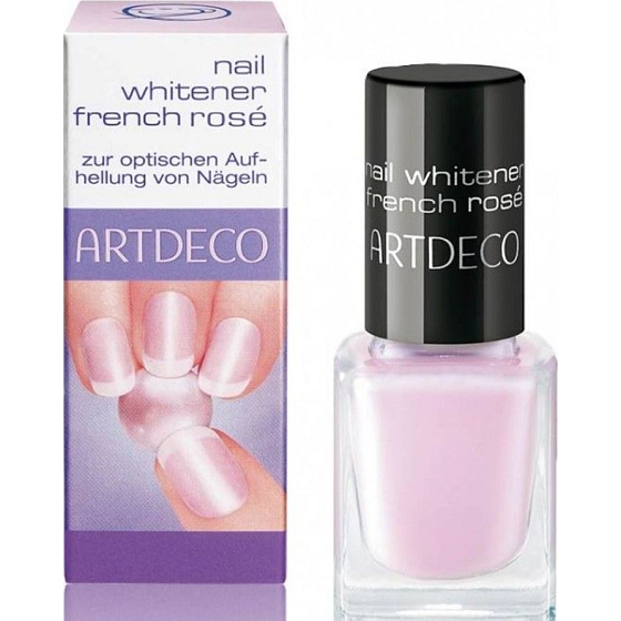 Artdeco Nail Whitener French Rosé lak na nechty pre francúzsku manikúru Svetloružový 10 ml