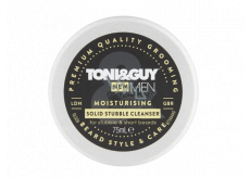 Toni & Guy Men Solid Stubble Cleanser čistiaci hydratačný krém na krátke fúzy a tvár 75 ml