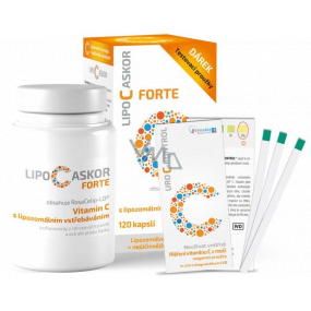 inPharm Lipo-C Askor Forte Lipozomálny vitamín C doplnok stravy 120 kapslí