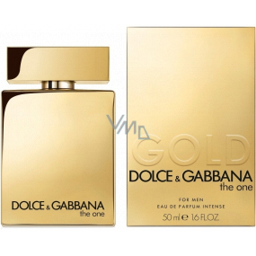Dolce & Gabbana The One Gold Intense For Men toaletná voda pre mužov 50 ml