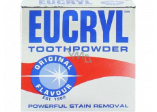 Eucryl Zubný prášok Originálny prášok na bielenie zubov 50 g