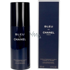 Chanel Bleu de Chanel Homme hydratačný krém na tvár a bradu 50 ml