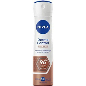 Nivea Derma Dry Control Sprej antiperspirant, 150 ml