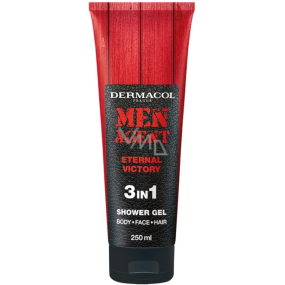 Dermacol Men Agent 3v1 Eternal Victory sprchový gél na telo, tvár a vlasy 250 ml