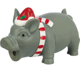 Trixie Xmas Pig Vianočné latexové prasiatko 16 cm