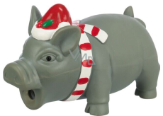 Trixie Xmas Pig Vianočné latexové prasiatko 16 cm