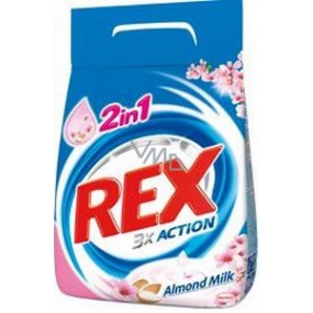 Rex 3x Action Almond Milk prášok na pranie 20 dávok 2 kg