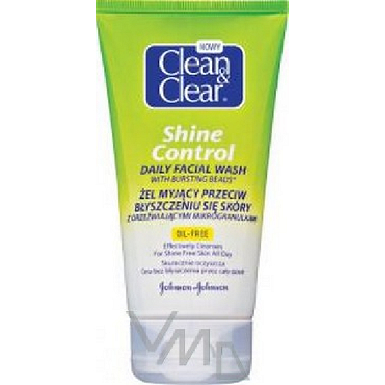 Clean & Clear Shine Control zmatňujúci umývacia emulzia 150 ml