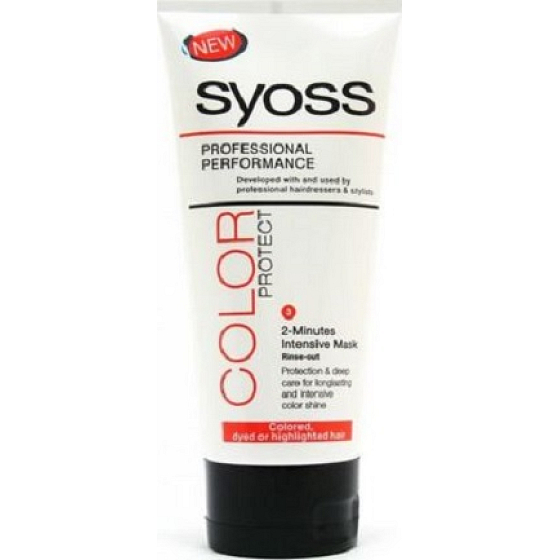 Syoss Color Protect 2 minútová intenzívna maska pre farbený vlas 200 ml