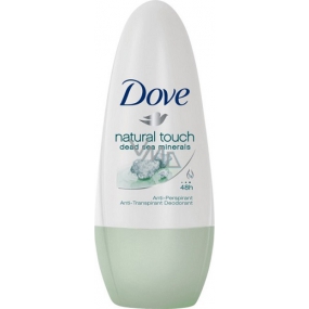 Dove Natural Touch guličkový antiperspirant dezodorant roll-on pre ženy 50 ml