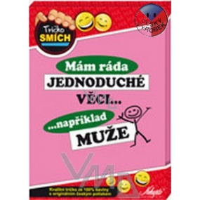 Nekupto Darčeky s humorom Tričko Mám rada jednoduché veci napríklad muža 1 kus