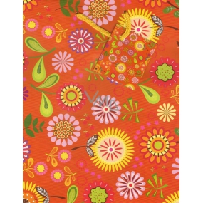 Nekupto Darčeková papierová taška 23 x 18 x 10 cm Oranžová 1 kus 582 01