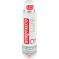 Borotalco Pure prírodný deodorant bez hliníka, 150 ml