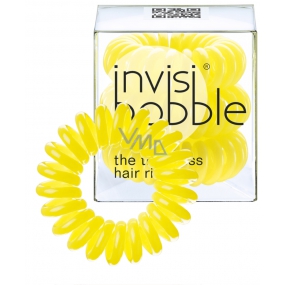 Invisibobble Submarine Yellow Gumička do vlasov žltá špirálová 3 kusy
