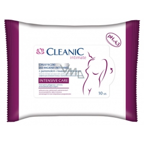 Cleanic Intimate Intensive Care obrúsky na intímnu hygienu 10 kusov