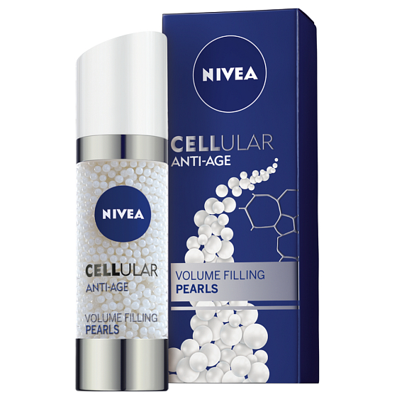 Nivea Cellular Anti-Age vypĺňajúci perlové sérum pre všetky typy pokožky 30 ml