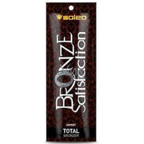 Bronze Satisfaction Total Bronzer Silný krém na opaľovanie s vôňou makadamového orecha do solárií 15ml