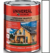 Colorlak Univerzal SU2013 syntetická lesklá vrchná farba Biela 0,35 l