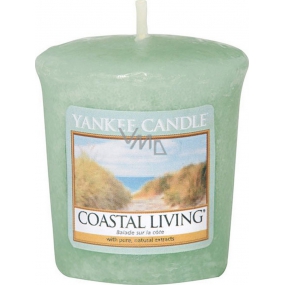 Yankee Candle Coastal Living - Život na pobreží vonná sviečka votívny 49 g