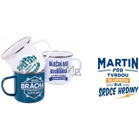 Albi Plechový hrnček s menom Martin 250 ml