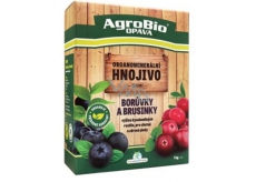 AgroBio Tromf Čučoriedky a brusnice prírodné granulované organominerálne hnojivo 1 kg