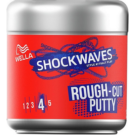 Wella shockwaves Rough-Cut Putty pasta na vlasy 150 ml