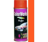Color Works Fluór 918540 fosforové oranžová nitrocelulózový lak 400 ml
