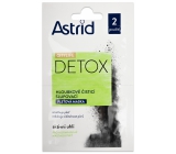 Astrid CityLife Detox hĺbkovo čistiaca zlupovacia pleťová maska pre normálnu až mastnú pleť 2 x 8 ml