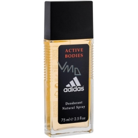 Adidas Active Bodies parfumovaný deodorant sklo pre mužov 75 ml