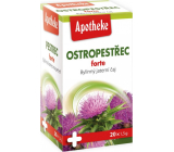 Apotheke Pestrec mariánsky forte bylinný pečeňový čaj 20 x 1,5 g
