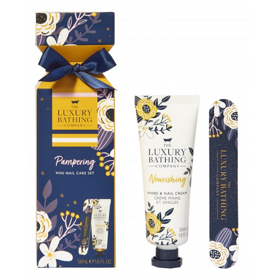 Grace Cole Poppy & Pomelo krém na ruky a nechty 50 ml + pilník na nechty, kozmetická sada pre ženy
