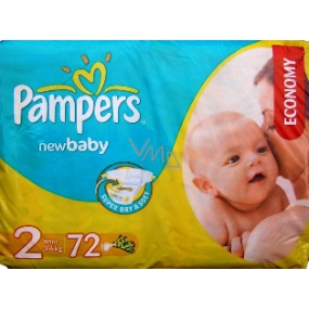 Pampers New Baby Mini 3 - 6 kg plienkové nohavičky 72 kusov