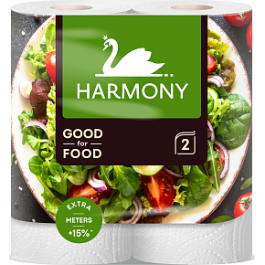 Harmony Good For Food 2vrstvové kuchynské utierky, 2 role