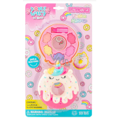 Skin Treats Donut Worry Be Happy rúž 0,8 g + očné tiene 4,8 g, kozmetická sada pre deti
