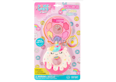 Skin Treats Donut Worry Be Happy rúž 0,8 g + očné tiene 4,8 g, kozmetická sada pre deti