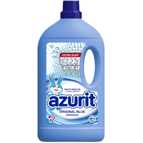 Azurit Original Blue Univerzální tekutý prací prostředek na bílé a barevné prádlo 42 dávek 1890 ml