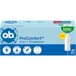 o.b. tampony ProComfort Super Plus 32 ks