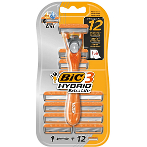 BIC 3 HYBRID PÁNSKY HOLIACI STROJČEK + 12 KS NH 6580 BIC 3 HYBRID PÁNSKY HOLIACI STROJČEK + 12 KS NH 6580