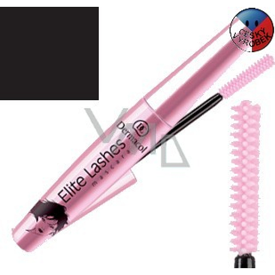 Dermacol Elite Lashes riasenka odtieň čierna 8 ml