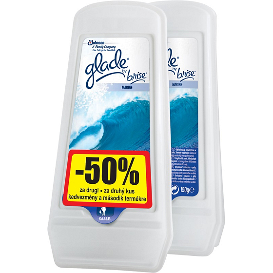 Glade Marine gél osviežovač vzduchu 2 x 150 g