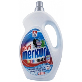 Merkúr Color + Black gél na čierne a farebné prádlo 40 dávok 3L